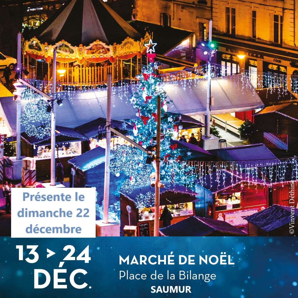 affiche noël saumur